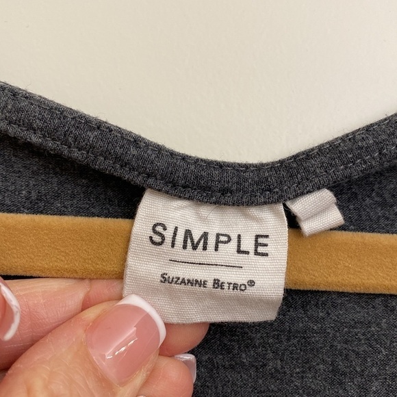 Suzanne Betro Mixed Media Dress Women’s sleeveless Rayon flowy Plus Size 4X Maxi - Picture 6 of 8